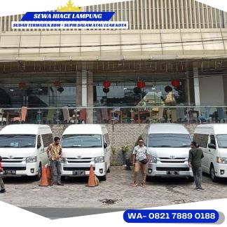 Sewa Mobil Hiace Lampung Premio Luxury