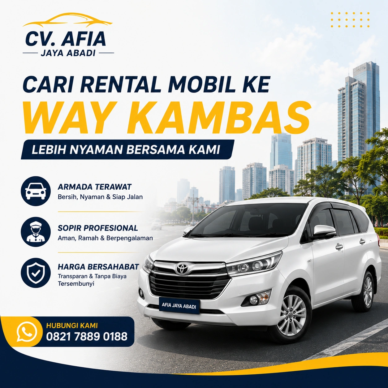 Cari Rental Mobil Ke Way Kambas Lebih Nyaman Bersama Kami