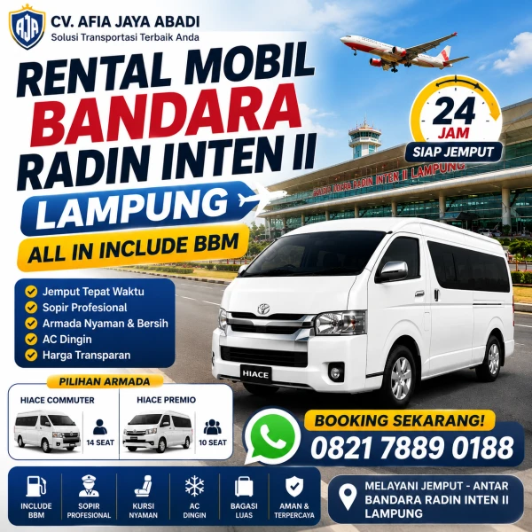 Rental Mobil Bandara Lampung