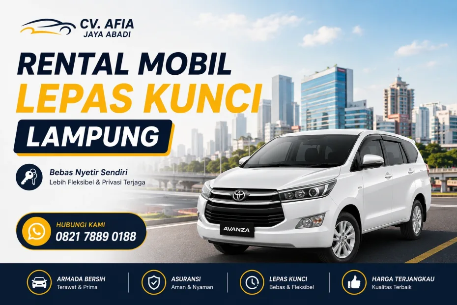 Rental Mobil Lepas Kunci Lampung