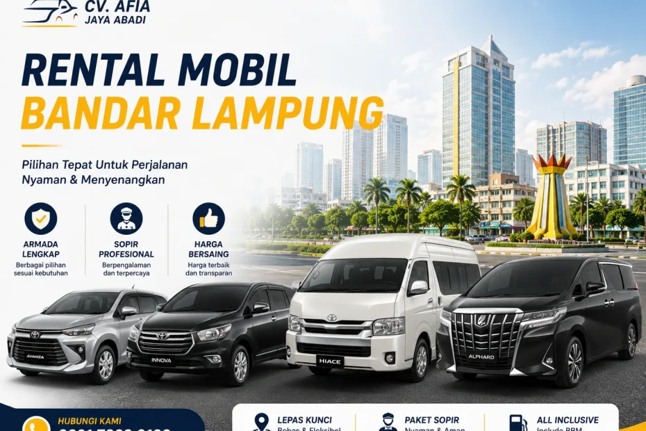 Rental Mobil bandar lampung