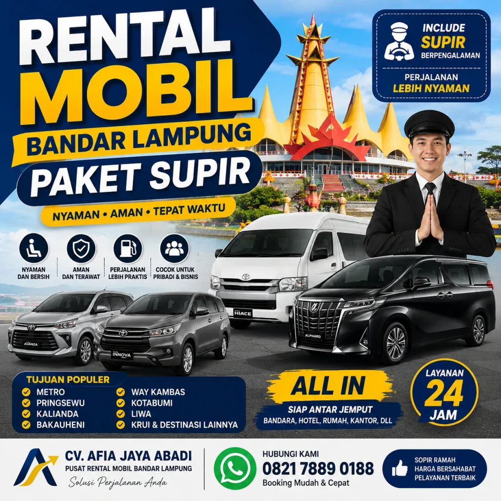 Rental mobil bandar lampung